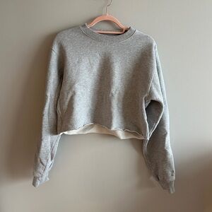 Aritzia TNA grey sweatfleece